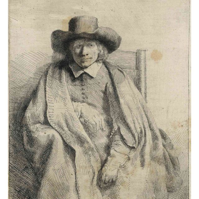 Rembrandt van Rijn — Клемент де Йонге, продавец принтов (Б., стр. 272; Н. 251)