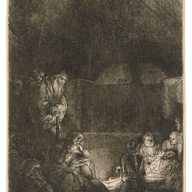 Rembrandt van Rijn — Погребение (В., Зал. 86; Н. 281)