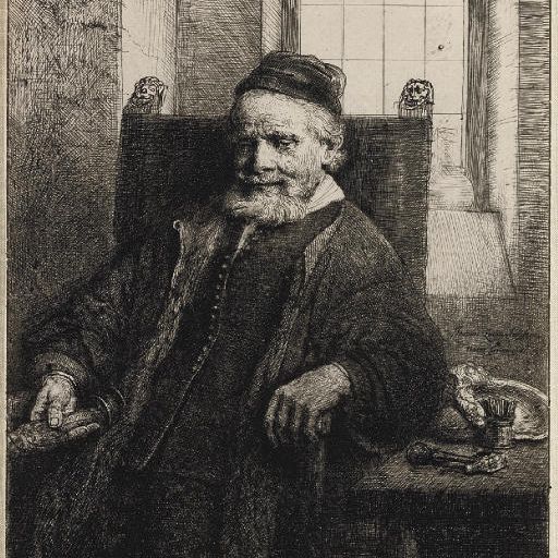 Rembrandt van Rijn — Ян Лутма, ювелир (B., Зал. 276; H. 290)