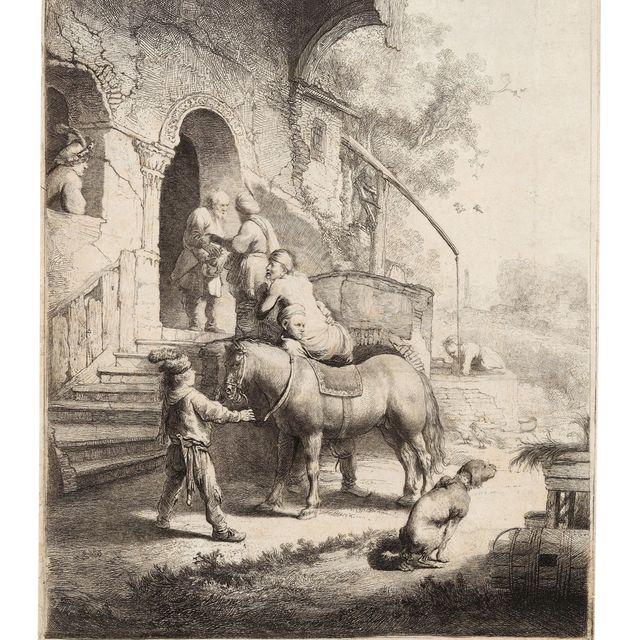 Rembrandt van Rijn — Добрый самаритянин