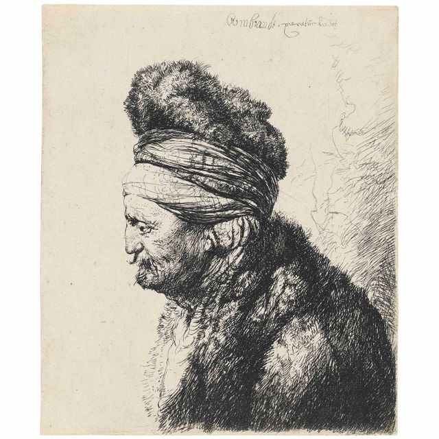 Rembrandt van Rijn — Вторая Восточная голова
