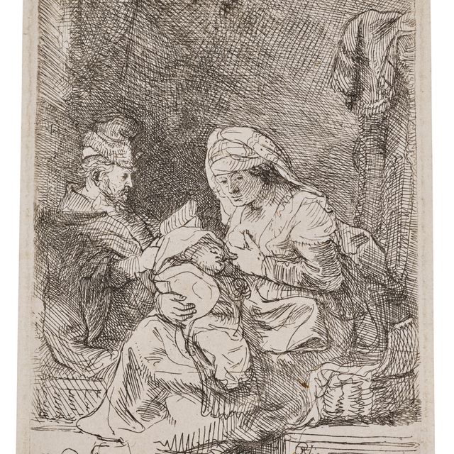 Rembrandt van Rijn — Святое семейство