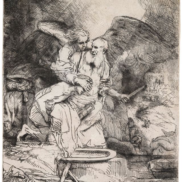 Rembrandt van Rijn — Жертвоприношение Авраама