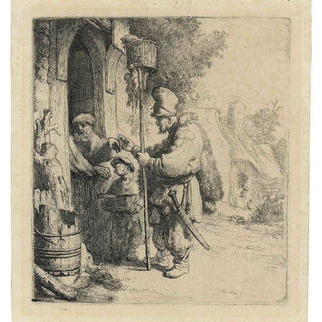 Rembrandt van Rijn — Крысолов (В., Зал. 121; Н. 97)