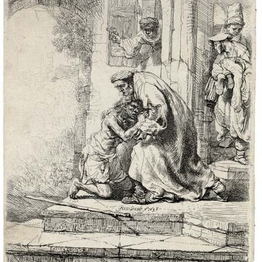 Rembrandt van Rijn — Возвращение блудного сына (Б., Зал. 91; Н. 147)
