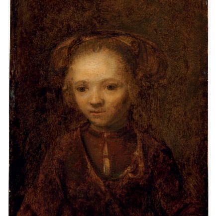 Rembrandt van Rijn — Портрет девушки