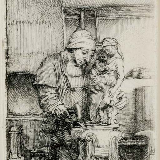 Rembrandt van Rijn — Ювелир (Б., Зал. 123; Н. 285)