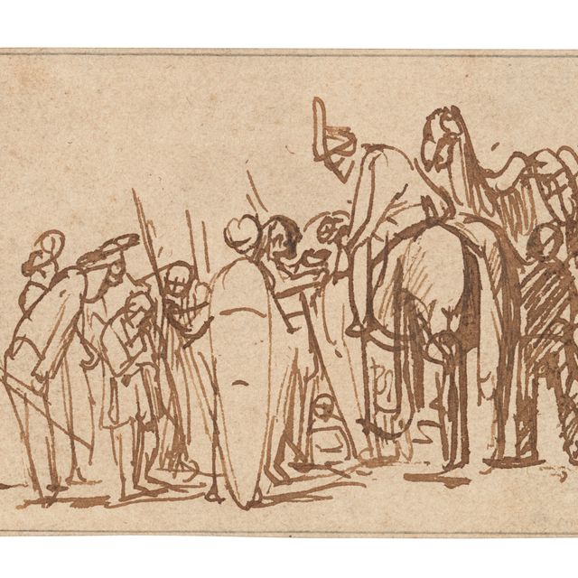 Rembrandt van Rijn — Иосиф был продан своими братьями