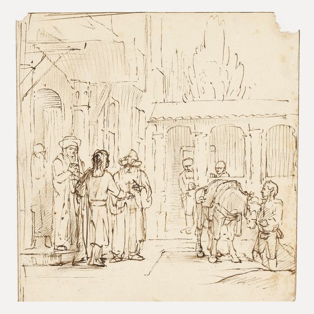 Rembrandt van Rijn — Уход блудного сына