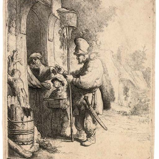 Rembrandt van Rijn — Крысолов (В., Зал. 121; Н. 97)