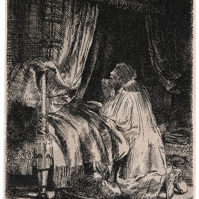 Rembrandt van Rijn — Давид в молитве