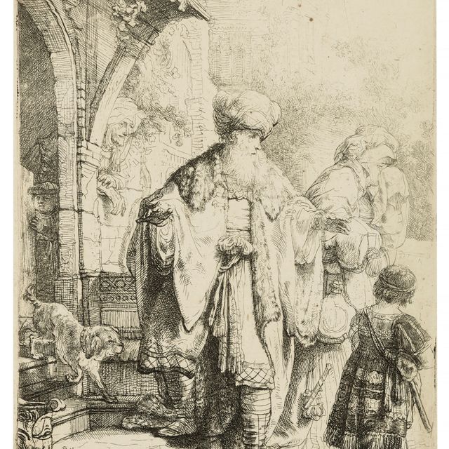 Rembrandt van Rijn — Авраам изгоняет Агарь и Измаила