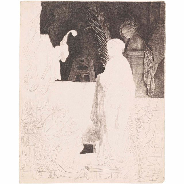 Rembrandt van Rijn — Художник рисует с натуры (Б., Зал. 192; Н. 231)