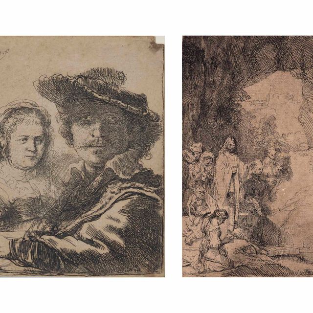 Rembrandt van Rijn — Рембрандт со своей женой Саскией ван Уйленбург (19 лет Бартшу)