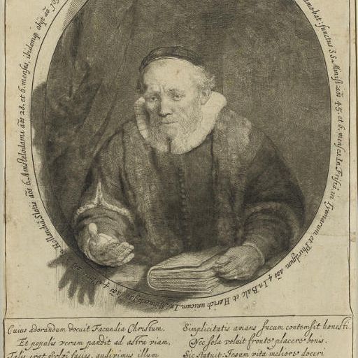 Rembrandt van Rijn — Ян Корнелис Сильвиус, проповедник (бакалавр, стр. 280; Н. 225)