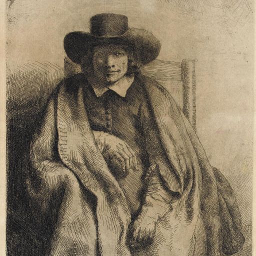 Rembrandt van Rijn — Клемент де Джонге (B., Зал. 272; H. 251)