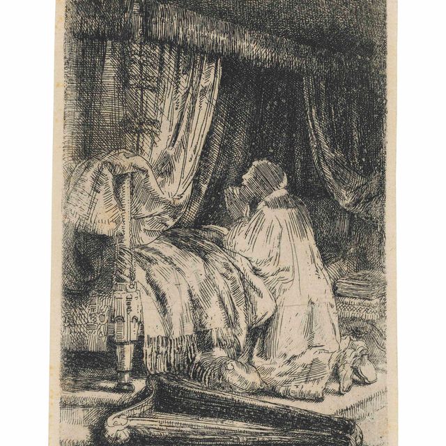 Rembrandt van Rijn — Давид в молитве