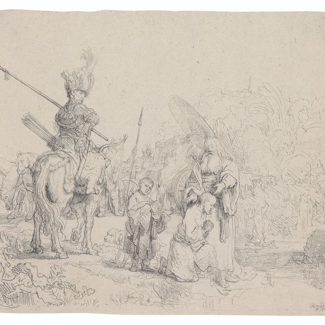 Rembrandt van Rijn — Крещение евнуха