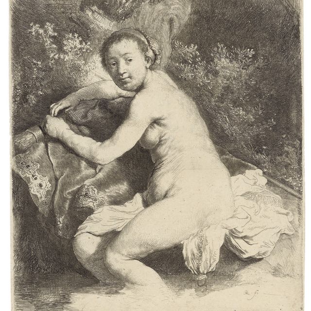 Rembrandt van Rijn — Диана в ванне (Б., Зал. 201; ч. 42)