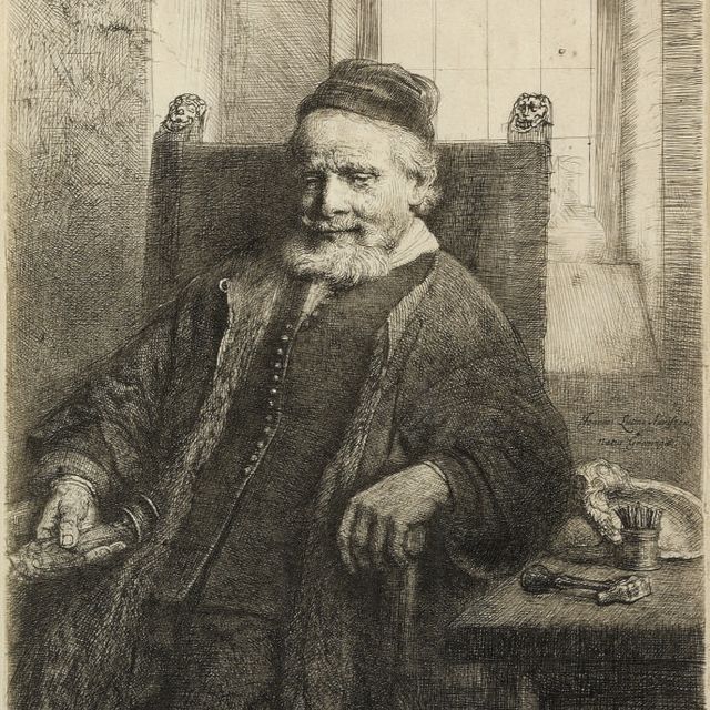 Rembrandt van Rijn — Ян Лутма, ювелир (B., Зал. 276; H. 290)