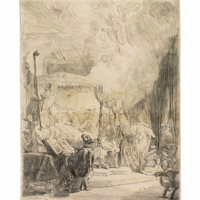 Rembrandt van Rijn — Смерть Пресвятой Девы