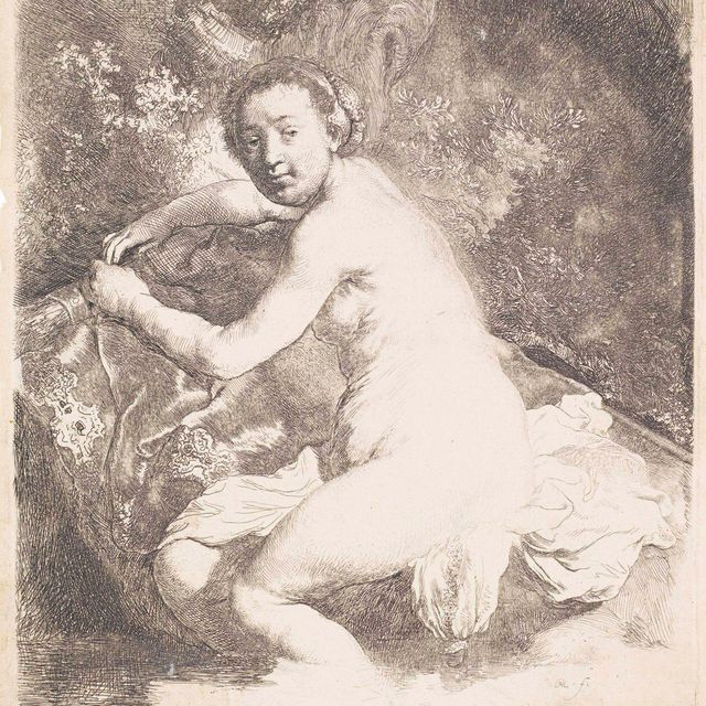 Rembrandt van Rijn — Диана в ванне (Б., Зал 201; Н. 42; Новый зал 89)