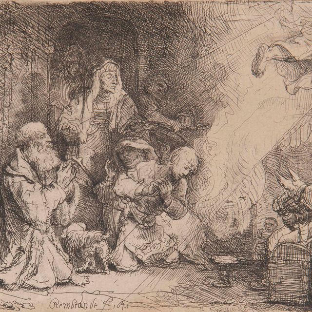 Rembrandt van Rijn — Небольшая коллекция сюжетов из Ветхого Завета