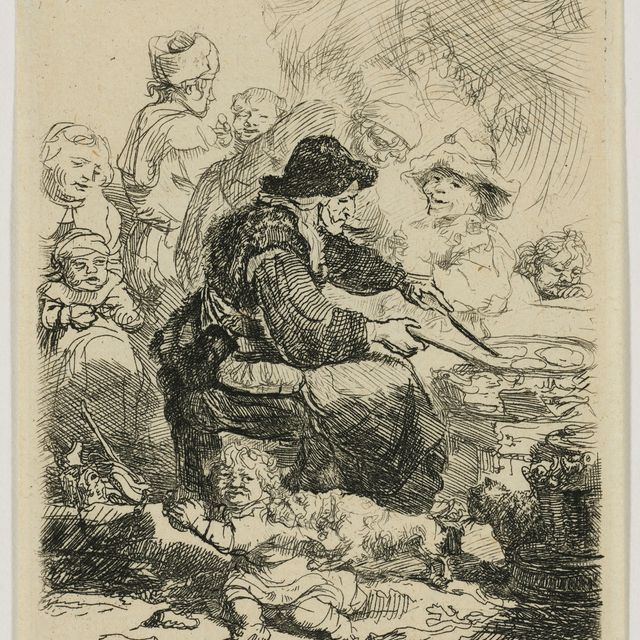 Rembrandt van Rijn — Блинница