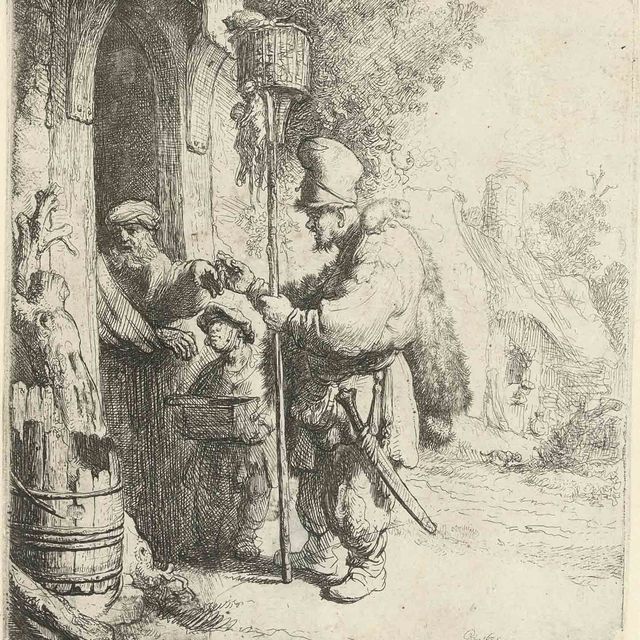 Rembrandt van Rijn — Крысолов (В., Зал. 121; Н. 97)