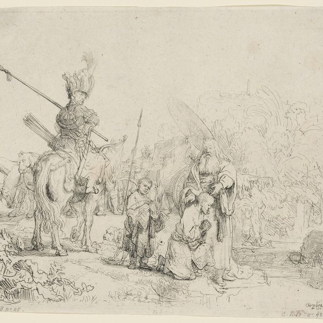 Rembrandt van Rijn — Крещение евнуха
