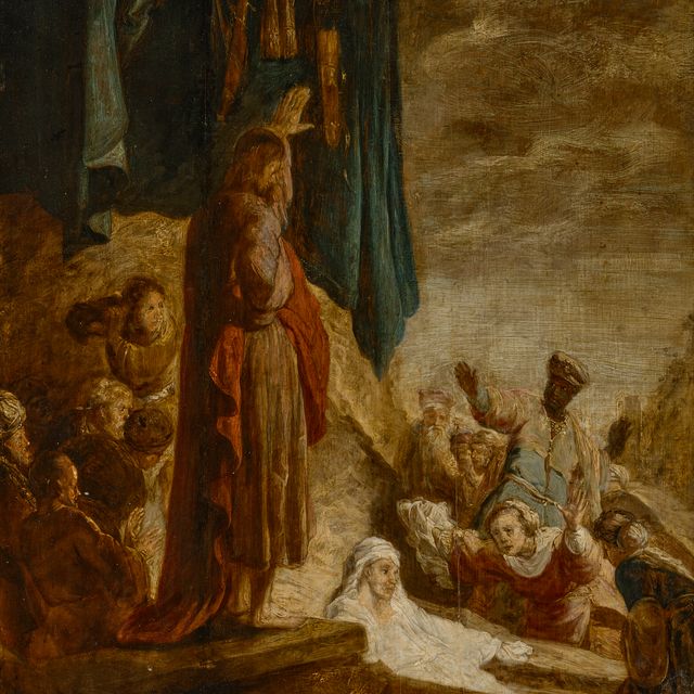 Rembrandt van Rijn — Воскрешение Лазаря