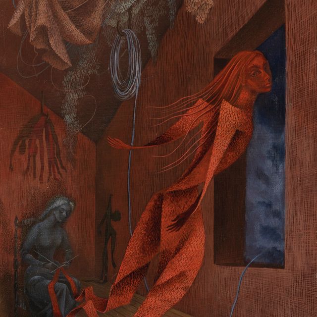 Remedios Varo — Ла техедора роха