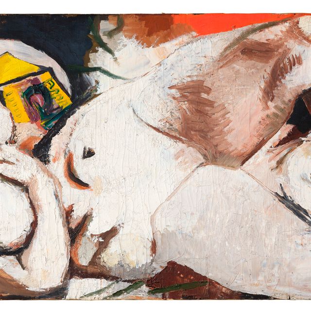 Renato Guttuso — Обнаженная женщина, сдраиато