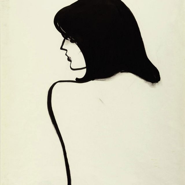 René Gruau — ЖЕНЩИНА , 1989