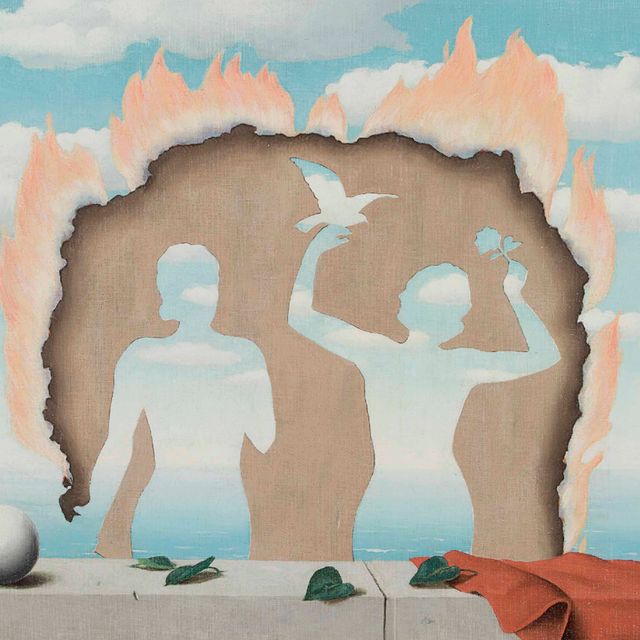 René Magritte — Хозяйки острова Адам