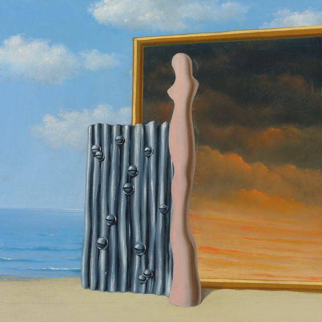 René Magritte — Композиция на морском берегу