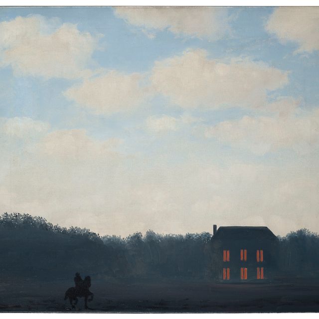 René Magritte — Оплата за человека, ставшего рыцарем (Империя люмьеров)