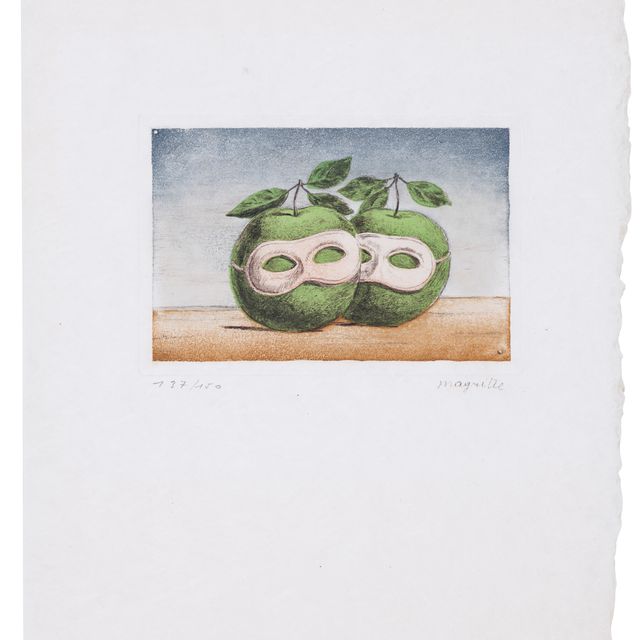 René Magritte — Прет Марию из "Знака наблюдения за временными проявлениями любви"