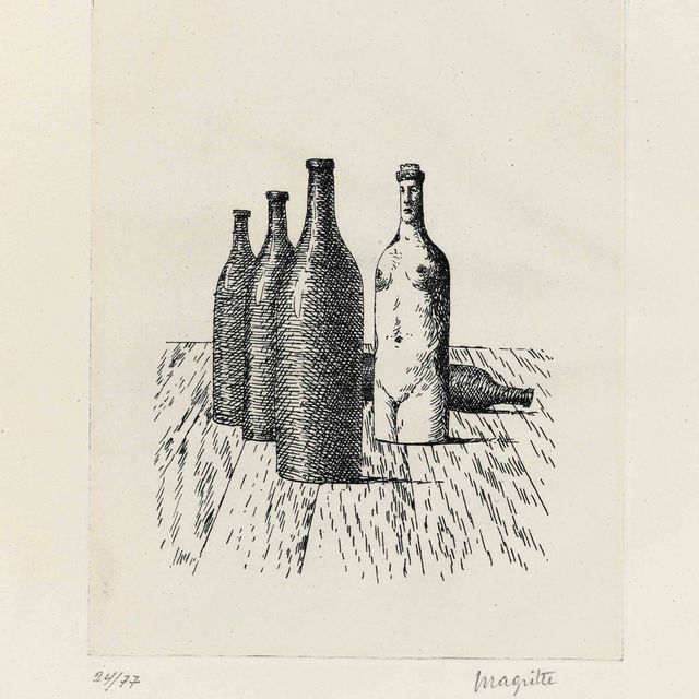 René Magritte — Графиня Монте-Кристо, из "Ауб а л'Антипод"