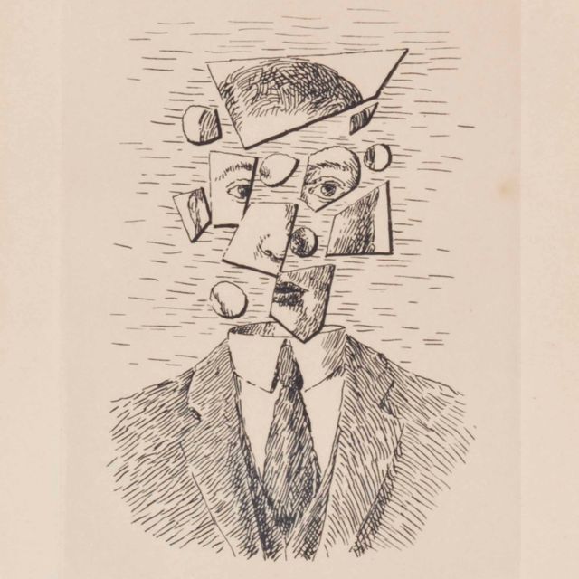 René Magritte — Без названия, из "Ауб а л'Антипод"