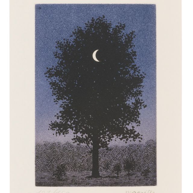 René Magritte — 16 сентября, от: "Знак наблюдения за временными изменениями в любви".