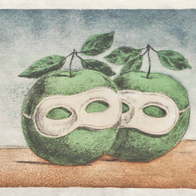 René Magritte — Прет Марию из "Знака наблюдения за временными проявлениями любви"