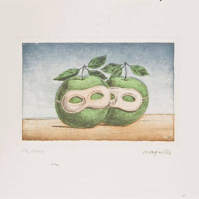 René Magritte — История с МАРИЕЙ Планш, выдающей свидетельство о выживании во временном периоде любви (Каплан и Баум, 13)