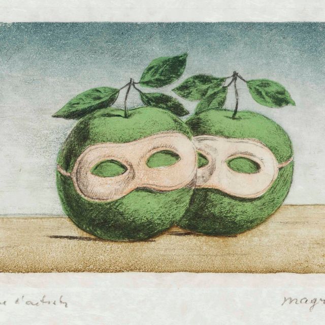 René Magritte — Прет Марию из "Знака наблюдения за временными проявлениями любви"