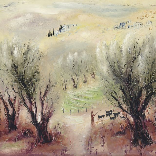 Reuven Rubin — Пейзаж близ Цфата