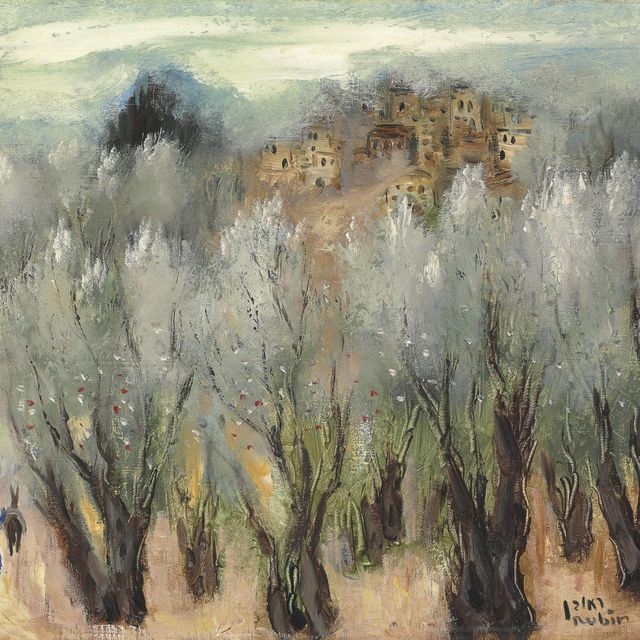 Reuven Rubin — Абу Гош