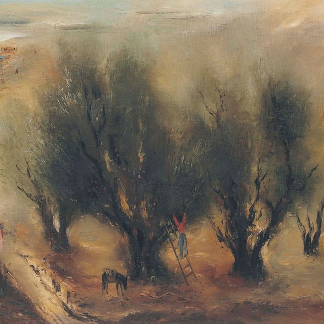 Reuven Rubin — Оливковые деревья