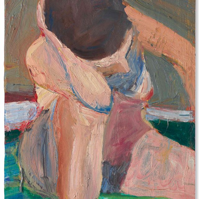 Richard Diebenkorn — Обнаженная—Локоть на колене