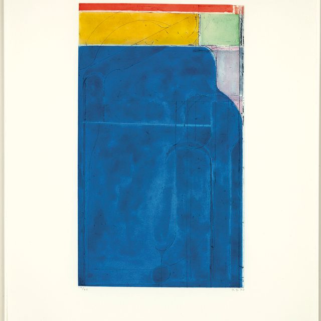 Richard Diebenkorn — Большой ярко-синий