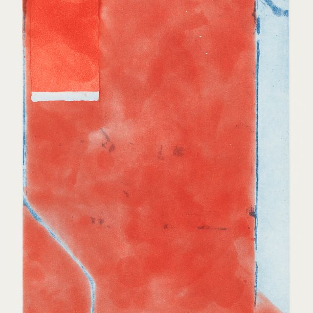 Richard Diebenkorn — Маленькая красная, из восьми цветных гравюр